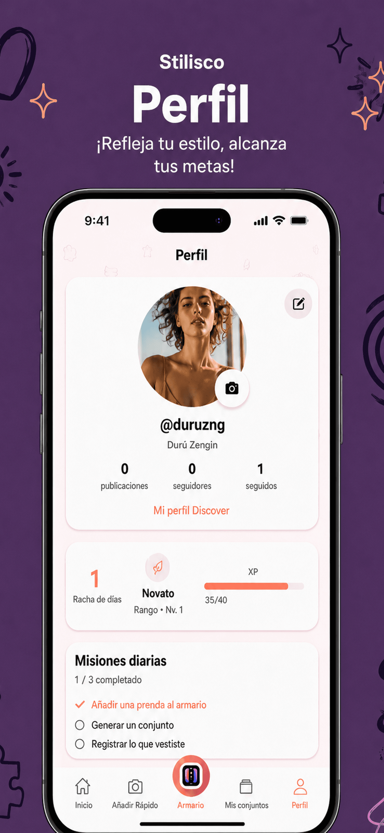 Perfil y tareas