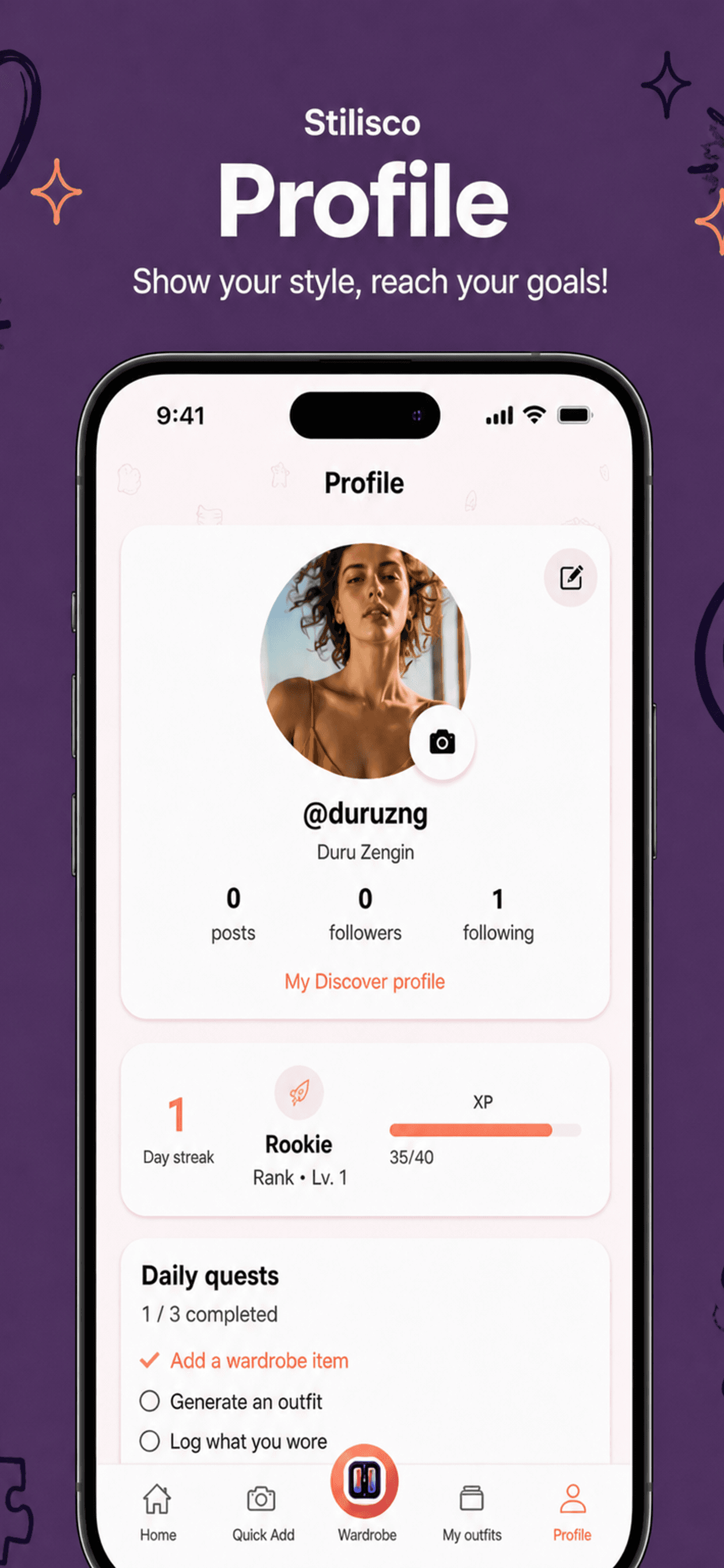 Profile & Tasks