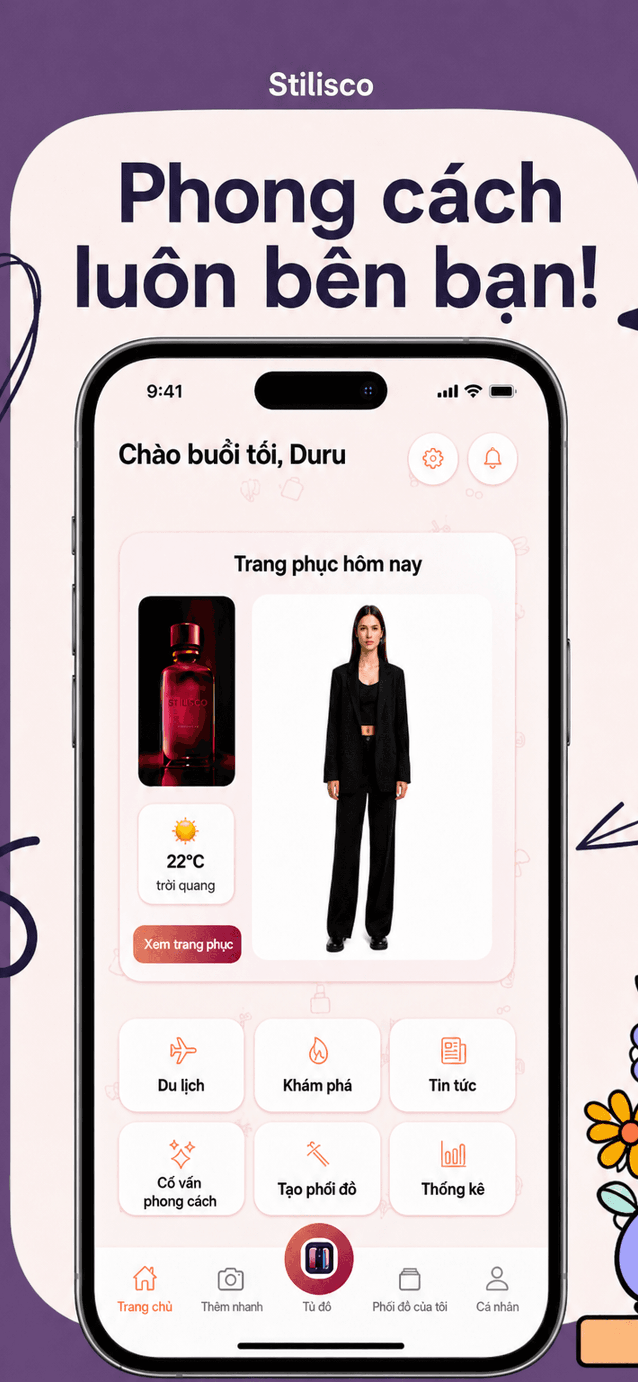 Trợ lý phong cách AI cho tủ đồ của bạn